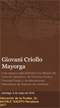 Mobile Screenshot of giovanicriollomayorga.blogspot.com