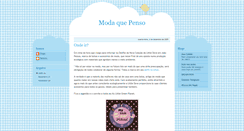 Desktop Screenshot of modaquepenso.blogspot.com