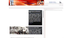 Desktop Screenshot of masacresencolombia-ncp.blogspot.com