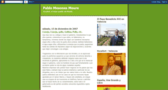 Desktop Screenshot of pablomesones.blogspot.com