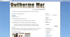 Desktop Screenshot of guilhermemar.blogspot.com