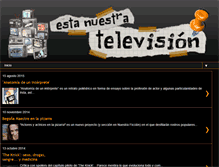 Tablet Screenshot of estanuestratelevision.blogspot.com