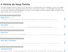 Tablet Screenshot of ahistoriadanossafamilia.blogspot.com