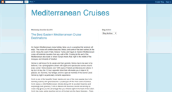 Desktop Screenshot of mediterranean-cruises-reviews.blogspot.com