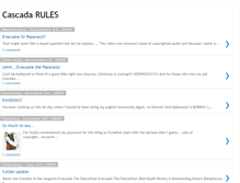 Tablet Screenshot of cascadarules101.blogspot.com