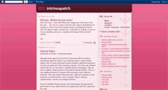 Desktop Screenshot of 4intrinsa.blogspot.com