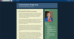 Desktop Screenshot of communicationbridges.blogspot.com