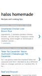 Mobile Screenshot of haloshomemade.blogspot.com