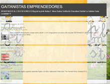 Tablet Screenshot of gaitanistasemprendedores.blogspot.com