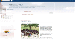 Desktop Screenshot of amaniafrica.blogspot.com