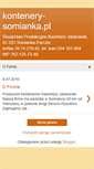 Mobile Screenshot of kontenery-somianka.blogspot.com