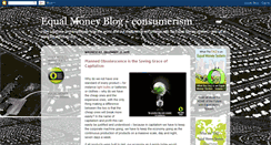 Desktop Screenshot of equalmoneyblog.blogspot.com