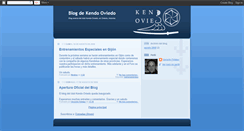 Desktop Screenshot of kendo-oviedo.blogspot.com