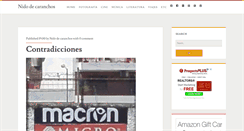 Desktop Screenshot of nidodecaranchos.blogspot.com
