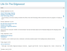 Tablet Screenshot of lifeontheedgewood.blogspot.com