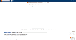Desktop Screenshot of khanbaba.blogspot.com