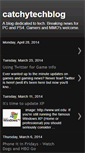 Mobile Screenshot of catchytech.blogspot.com