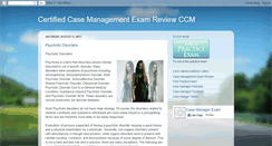 Desktop Screenshot of casemanagementexam.blogspot.com