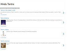 Tablet Screenshot of hindutantra.blogspot.com