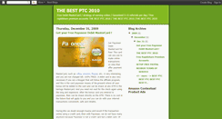 Desktop Screenshot of bestptc-2010.blogspot.com