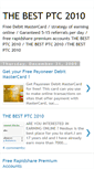 Mobile Screenshot of bestptc-2010.blogspot.com