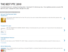 Tablet Screenshot of bestptc-2010.blogspot.com