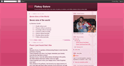 Desktop Screenshot of flakeygalore.blogspot.com