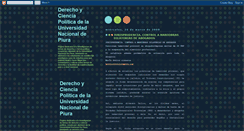 Desktop Screenshot of derecho-cienciaspoliticas-unp.blogspot.com