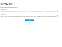 Tablet Screenshot of playboy-plus.blogspot.com