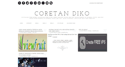 Desktop Screenshot of coretandiko.blogspot.com