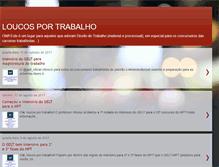 Tablet Screenshot of loucosportrabalho.blogspot.com