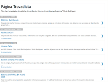 Tablet Screenshot of paginatrovadicta.blogspot.com