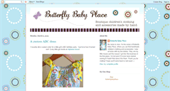 Desktop Screenshot of butterflybabyplace.blogspot.com