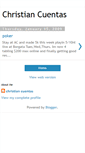 Mobile Screenshot of christiancuentas.blogspot.com