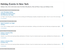 Tablet Screenshot of holidayinnewyork.blogspot.com