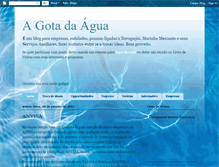 Tablet Screenshot of agotadaagua.blogspot.com
