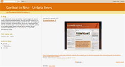 Desktop Screenshot of genitori-rete-umbria.blogspot.com