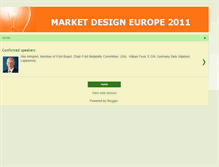 Tablet Screenshot of mdeurope2011.blogspot.com
