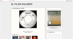 Desktop Screenshot of elpilonsalsero.blogspot.com