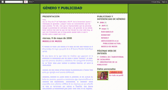 Desktop Screenshot of generoypublicidad.blogspot.com