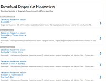 Tablet Screenshot of desperatehousewives-all-seasons.blogspot.com