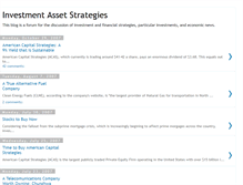 Tablet Screenshot of investmentassetstrategies.blogspot.com