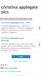 Mobile Screenshot of christinaapplegatepicsblogszyr.blogspot.com