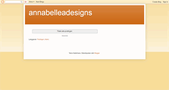 Desktop Screenshot of annabelleadesigns.blogspot.com