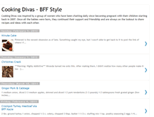 Tablet Screenshot of cooking-divas.blogspot.com