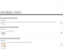 Tablet Screenshot of fashionablybored.blogspot.com