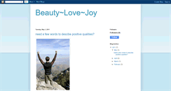 Desktop Screenshot of beautylovejoy.blogspot.com