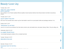 Tablet Screenshot of beautylovejoy.blogspot.com