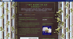 Desktop Screenshot of my-baby-is-an-angel.blogspot.com