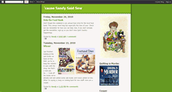 Desktop Screenshot of causesandysaidsew.blogspot.com